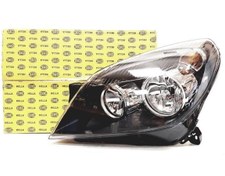Resim Opel Astra H Sol Far Siyah Zeminli Hella Marka 