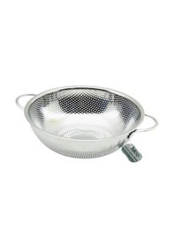 Resim 22cm Metal Kulplu Çelik Sepet Süzgeç İnce Tel Ayaklı 4887 Renkli 