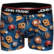 Resim JOHN FRANK DİJİTAL BASKILI BOXER 