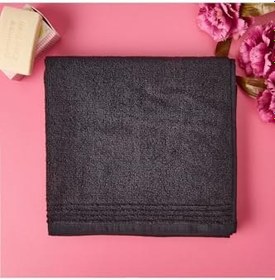 Resim Fly Ayak Havlusu - Siyah - 50X70 Cm 