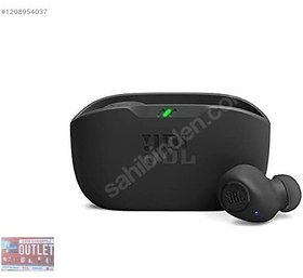 Resim JBL Wave Buds Bluetooth Kulak İçi Kulaklık Siyah 