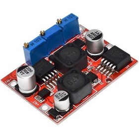 Resim DC-DC Ayarlı Voltaj Yükseltici-Düşürücü Kartı (LM2577 + LM2596) 