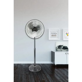 Resim Goldmaster 130 W Güçte 20 Inch Ayaklı Vantilatör 3 Kollu Pervane ile Yüksek Performans 