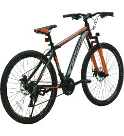 Resim Belderia Camp Xc 4.1 27,5" Jant 18" Kadro Shimano ST-EF41 Vites Mekanik Disk Fren Turuncu 