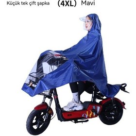 Resim Motosiklet Yağmurluk Panço Kalınlaşır Ve Yağmur Geçirmez Çift Erkek Ve Kadın Genel Panço Bordo 