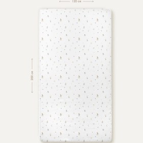 Resim Circus %100 Organik Pamuk Tek Kişilik Çocuk Nevresim Takımı 120 x 200 cm 