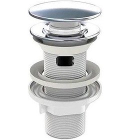 Resim İzyapı İz Yapı Aç Kapa Körüklü Lavabo Sifonu Metal Krom Taşma Delikli 