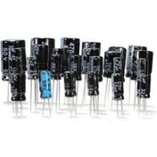 Resim 470 Uf 35 V 470 Mf 35 V Elektrolitik Kondansatör 10 Adet 