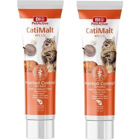 Resim Bio Petactive Catimalt Plus Tüy Yumağı Önleyeci Malt Macun 100 G X 2 Adet 
