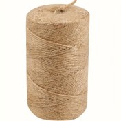 Resim 100.0 metre Doğal Jüt İpi - Bahçecilik, DIY El İşleri, Sanatsal Dekor, Hediye Paketleme & Düğün Süslemeleri için Mükemmel 