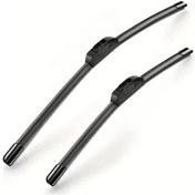 Resim Topnotch 1 Çift 26+16 Wiper Silecekler Yüksek Performans Yağmur Sessiz Ve Verimli Cam Temizleme 