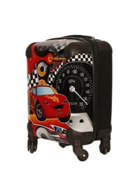 Resim Protocol London Disney Pixar Cars Erkek Çocuk Valizi Kırmızı Siyah 