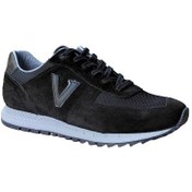 Resim Voyager 5674 Siyah-Süet Erkek Deri Comfort Deri Spor Ayakkabı 