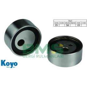 Resim BMS Renault Clıo 1.2 V Kayış Gergi Bilyası - 15x50x22 (demir-ıron) - 7700736085 - 13077-00qad-531005510 