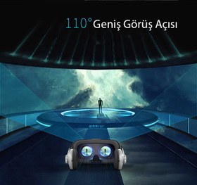 Resim Zore G07E VR Shinecon 3D Sanal Gerçeklik Gözlüğü - Gri 