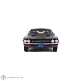 Resim 1:12 OTTO 1970 Dodge Challenger R/T Plum Crazy 1500 Limitli 