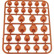 Resim Motion003 30 Adet Evrensel Motor Aksesuarları Hexagon Kapak Orange Motor Modifiye Somunu 