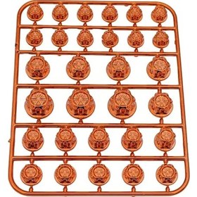 Resim Motion003 30 Adet Evrensel Motor Aksesuarları Hexagon Kapak Orange Motor Modifiye Somunu 