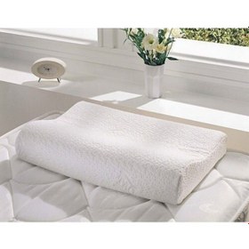 Resim Taç Beyaz Boyun Bariyerli Ortopedik Yastık 