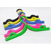 Resim abnturk Katlanabilir 5 Adet Yer Kaplamayan 7x13/25x11cm Ebatında Askı 