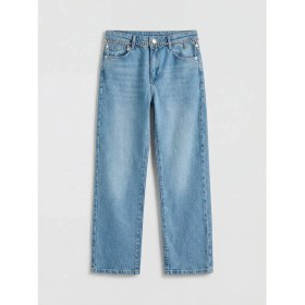 Resim LC Waikiki Lcw Kids Indigo Straight Fit Kız Çocuk Jean Pantolon 