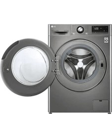 Resim LG F4V3VYWKPE.APTPLTK B Enerji Sınıfı 9kg 1400 Devir Buharlı Çamaşır Makinesi Gri 