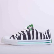 Resim Benetton Siyah - Beyaz Kadın Sneaker BN-30179 