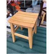 Resim Ahşap 35 Cm. Tabure Gürgen Ağacından Cilalı 1.Kalite 
