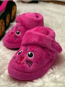 Resim casso Sevimli Hayvan Figürlü Cırt Cırtlı Anaokulu Kreş Ev Kaydırmaz Taban Çocuk Bebek Panduf Ev Botu 