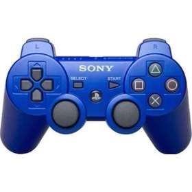 Resim Oyun Kolu Kablosuz Playstation 3 Gamepad Wıreless Controller Ps3 Dualshock3 Mavi Oyun Kolu 