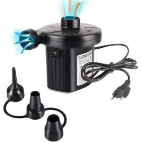 Resim 220V Çakmaklık Girişli Havuz Bot Şişme Yatak Şişirme Pompası 