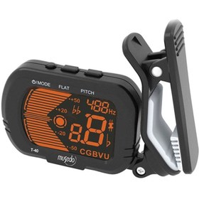 Resim Musedo T-40 Kromatik Tuner | Klipsli Hassas Ekran 