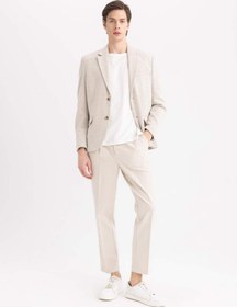 Resim DeFacto Modern Fit Astarlı Düğmeli Blazer Ceket C5990AX24SP 