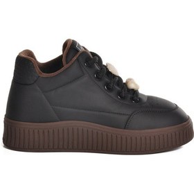 Resim Guja Siyah İçi Polarlı Soğuğa Dayanıklı Kadın Sneaker Çok Renkli 