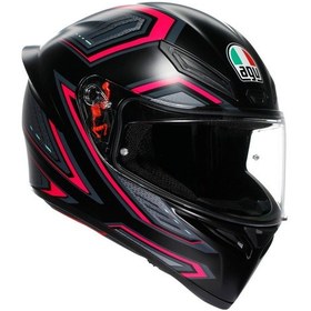 Resim AGV Motosiklet Kask K1 S E2206 Sling Matt Black Pink 