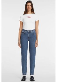 Resim Guess Kadın T-shirt Beyaz 