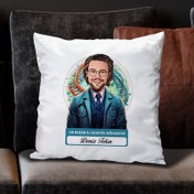 Resim Karikatürlü En Başarılı Erkek Genetik Mühendisi Yastık 