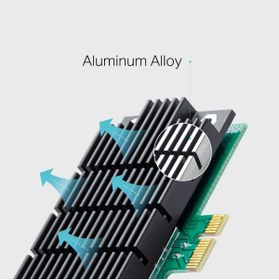 Resim Tp-Link Archer T4E AC1200 wi-fi PCI Express Adaptö adaptör, 867 Mbps (3yıl üretici garantili) 