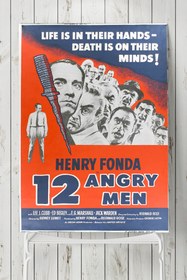Resim 12 Angry Men Film Afişi Poster 3 (90x130cm) 