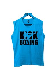 Resim Top Glory Kick Boks Kolsuz Sporcu T-shirt Tank Top Sporcu Fitness Atlet 