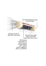 Resim Ehediye 100 Adet Dr. Perl Junior Vauen Pipo Filitresi 9Mm. Pp10-100 