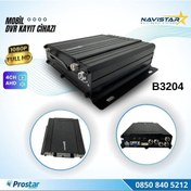 Resim 4 Kanal Ahd 1080p Harddisk Ve Sd Kart Destekli Profesyonel Mobil Dvr Kayıt Cihazı 