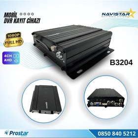 Resim 4 Kanal Ahd 1080p Harddisk Ve Sd Kart Destekli Profesyonel Mobil Dvr Kayıt Cihazı 