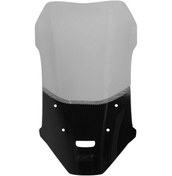 Resim GP Kompozit Honda NC 750 X 2025 Uyumlu Ön Tur Camı Füme 59 cm 