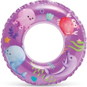 Resim Şeffaf Baskılı Deniz Havuz Simit 61 Cm 6-10 Yaş 