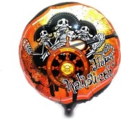 Resim Kuru Kafalı Korsan Halloween Folyo Balon 