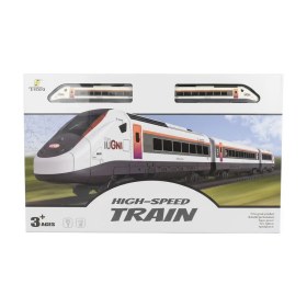 Resim Tufy Toys Yüksek Hızlı / Beyaz Oyuncak Tren Seti 
