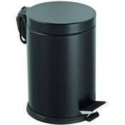 Resim Pedallı Çöp Kovası Siyah 3 Litre Siyah 