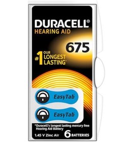 Resim Duracell Kulaklık No 675--1 Paket 6 Adet 