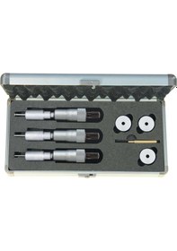 Resim Fett As-209668 50-100 mm Asimeto Mekanik 2 Ve 3 Nokta Temaslı İç Çap Mikrometre Seti 